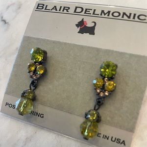 Swarovski crystal Blair Delmonico post earrings